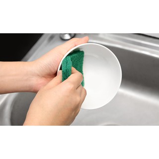 (FREESHIP) Miếng rửa chén nhám màu xanh