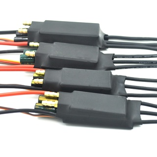 Esc hai chiều esc 40a/50a/60a/80a không chổi than làm mát hai chiều cho tàu điều khiển từ xa