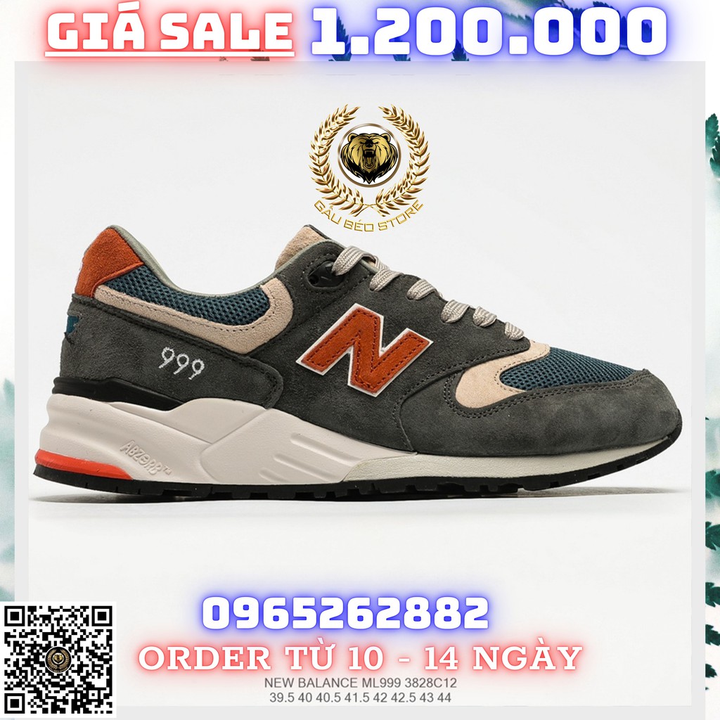 Order 2-3 Tuần + Freeship Giày Outlet Store Sneaker _New Balance 999 MSP: 3828C12 gaubeostore.shop