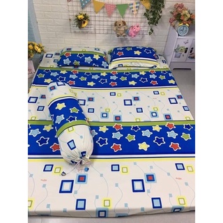Bộ ga gối thun lạnh hàn quốc m4