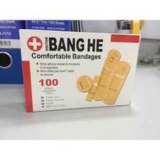Băng dán cá nhân Aid First hộp 100 miếng - URGO