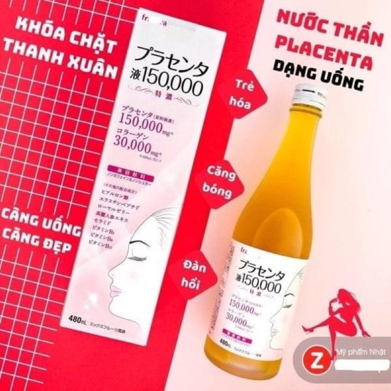 Nước Uống Nhau Thai Cừu FRACORA PLACENTA Nhật Bản - ĐẸP DA, CHỐNG LÃO HÓA.