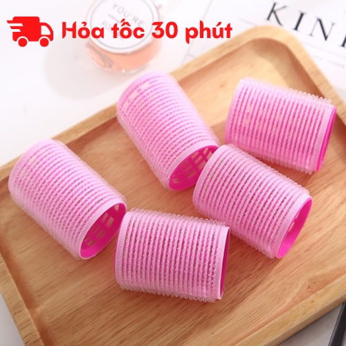 Kẹp phồng chân tóc, lô cuốn tự dính tóc chỉ tạo độ bồng bềnh cho tóc Hàn Quốc lô cuốn tóc mái bay - MGHome