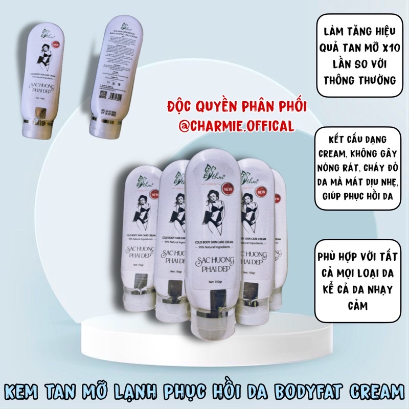 Kem tan mỡ lạnh phục hồi da BodyFat Cream THM