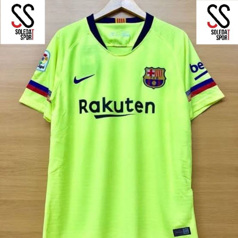 Áo Thun Jersey Barca Grade Ori Away 2018