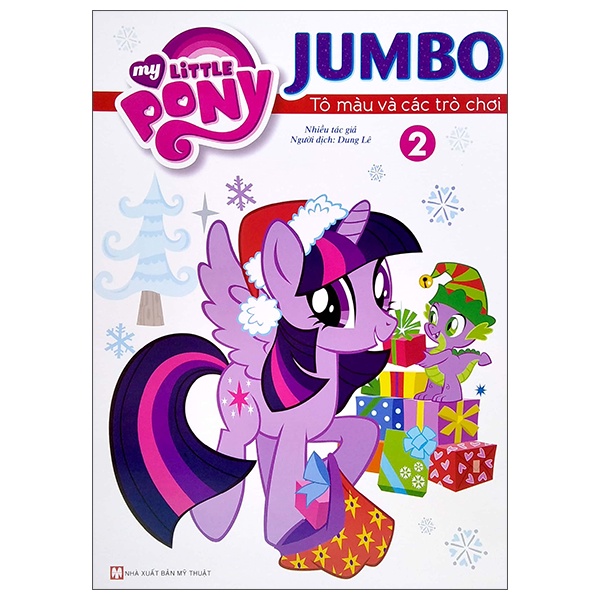 Sách My Little Pony - Jumbo - Tô Màu Và Các Trò Chơi - Tập 2