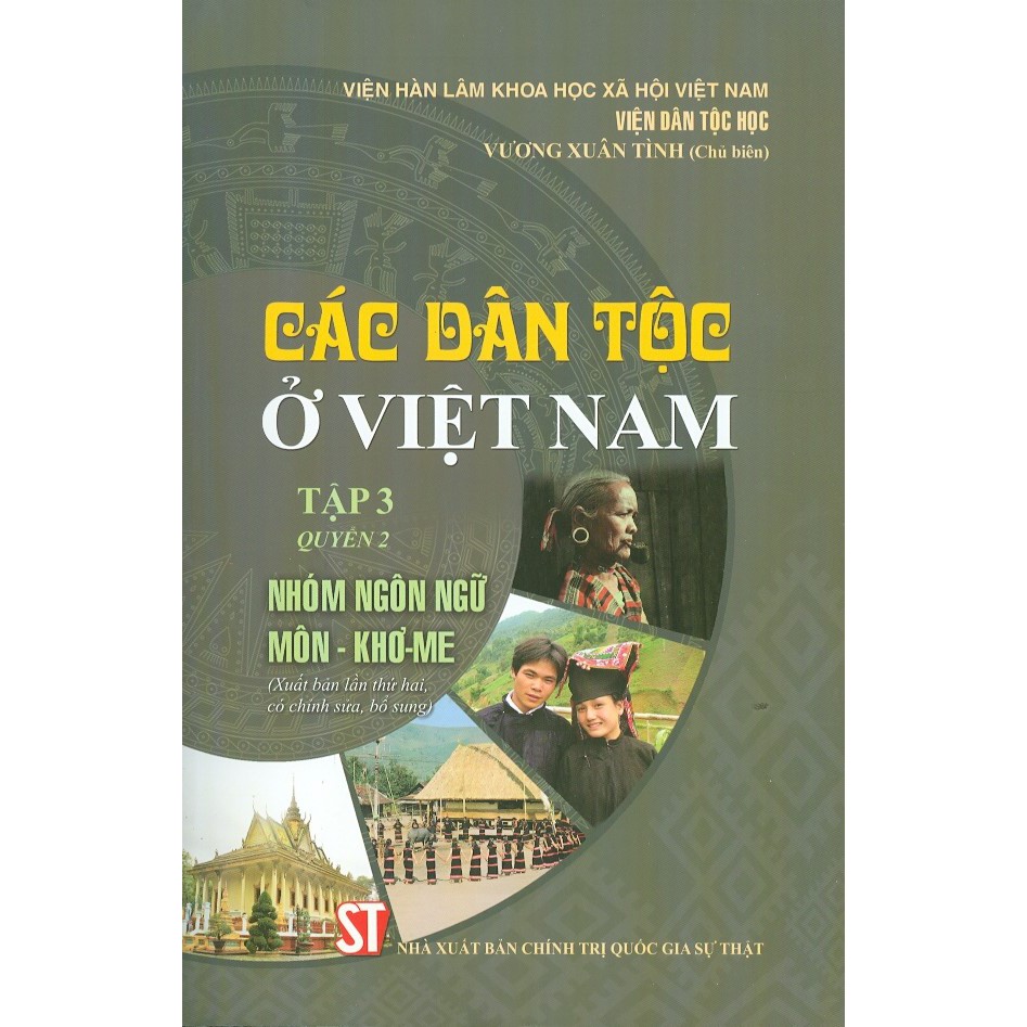Sách - Các Dân Tộc Ở Việt Nam - Tập 3 - Quyển 2: Nhóm Ngôn Ngữ Môn - Khơ-me