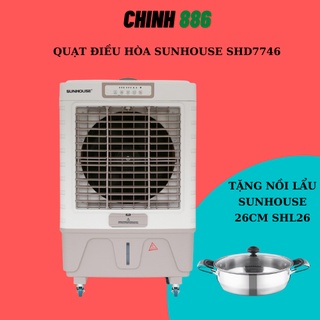 Quạt điều hòa Sunhouse SHD7746 + TẶNG NỒI LẨU SUNHOUSE 26CM