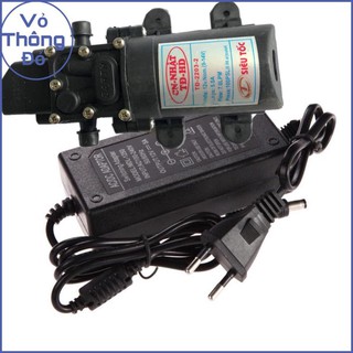 Máy và nguồn máy bơm mini 12v siêu rẻ