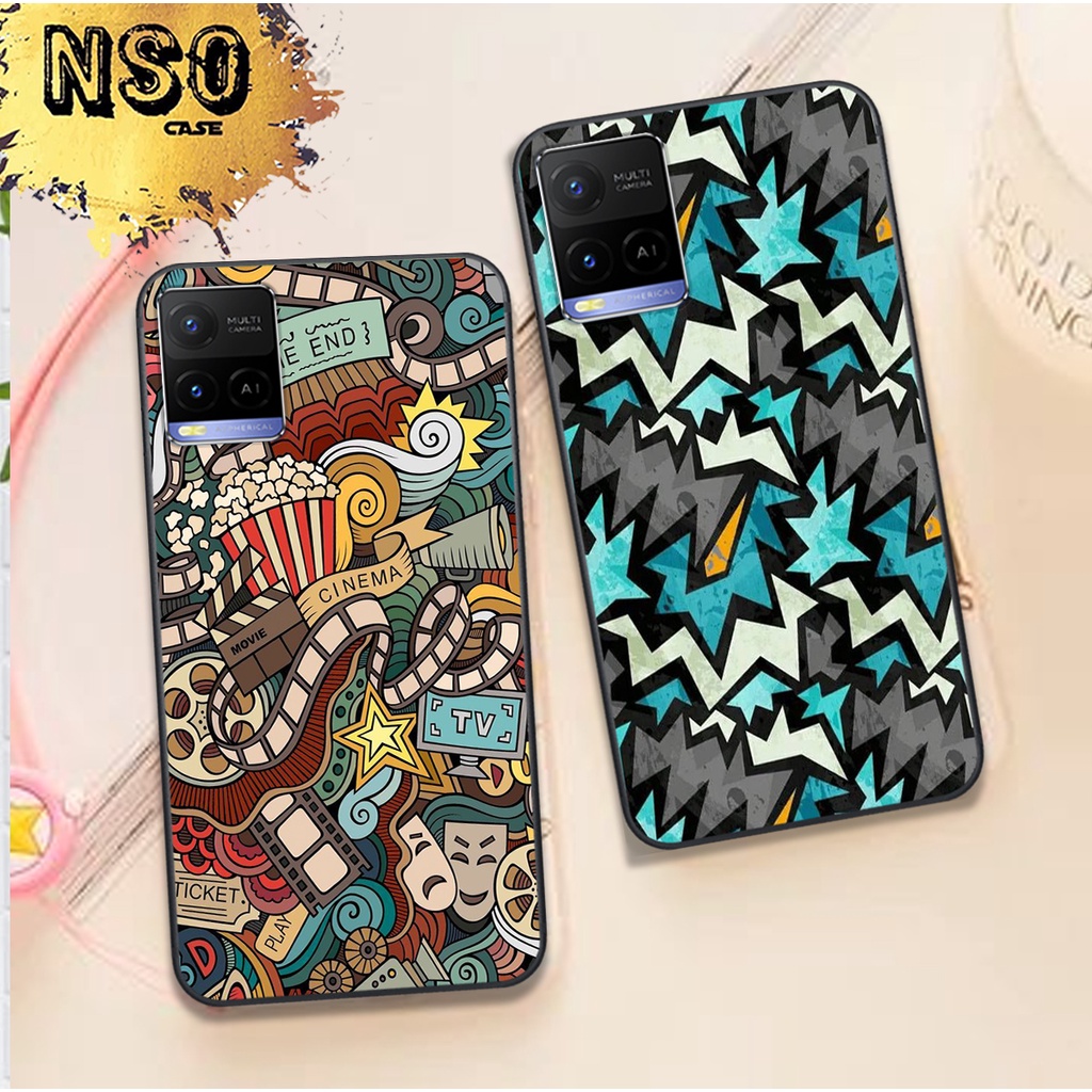 [HÀNG MỚI HOT] Ốp Lưng Vivo Y21 - Y21s In Hình họa tiết siêu chất độc lạ
