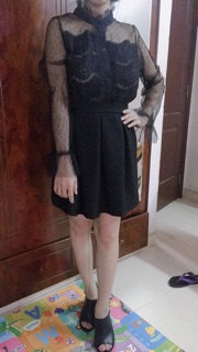 Áo ren lưới