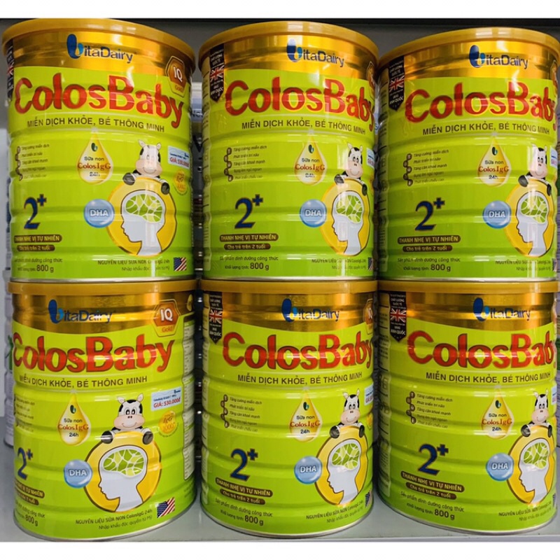 SỮA COLOSBABY IQ GOLD 0+ , 1+ , 2+ Date 2025