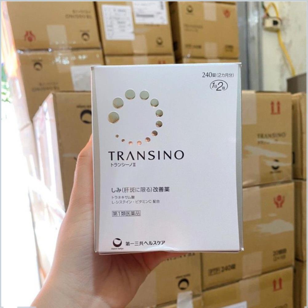 Viên Uống Mờ Nám, Trắng Da Transino 240 Viên Nhật Bản