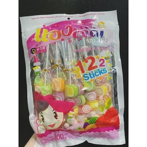 Kẹo dẻo xiên que thái lan 300g