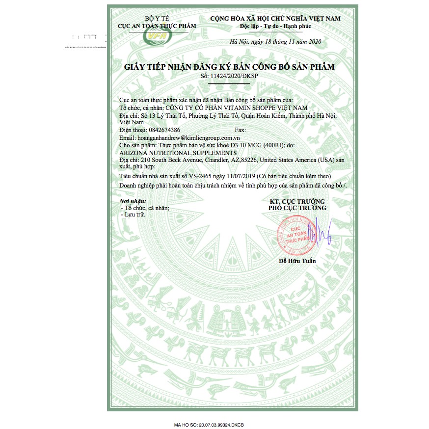 [TPNK CHÍNH HÃNG] TĂNG CƯỜNG HẤP THU CANXI - D3 10 MCG (400 IU) | Thế Giới Skin Care