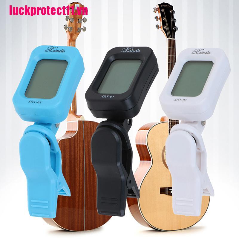 huwai Guitar Tuner Clip-on Portable Acoustic/Electric Guitar Bass Ukulele Banjo