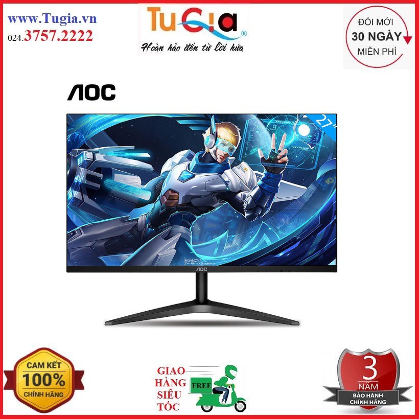 Màn hình AOC 27B1H/74 27 inches FHD IPS - Hàng chính hãng