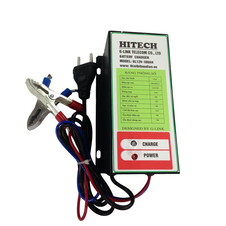 Sạc ắc quy bình 12v từ10Ah đến 100Ah nạp ắc quy, bộ đổi điện, máy kích điện