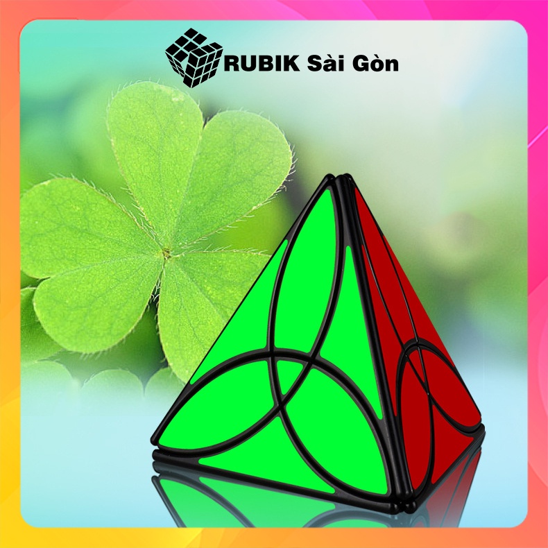 Rubik Biến Thể Tam Giác Clover Pyraminx Mastermorphix Cube Rubic QiYi Kim Tự Tháp Đẹp Xoay Trơn Mượt Cực Khó