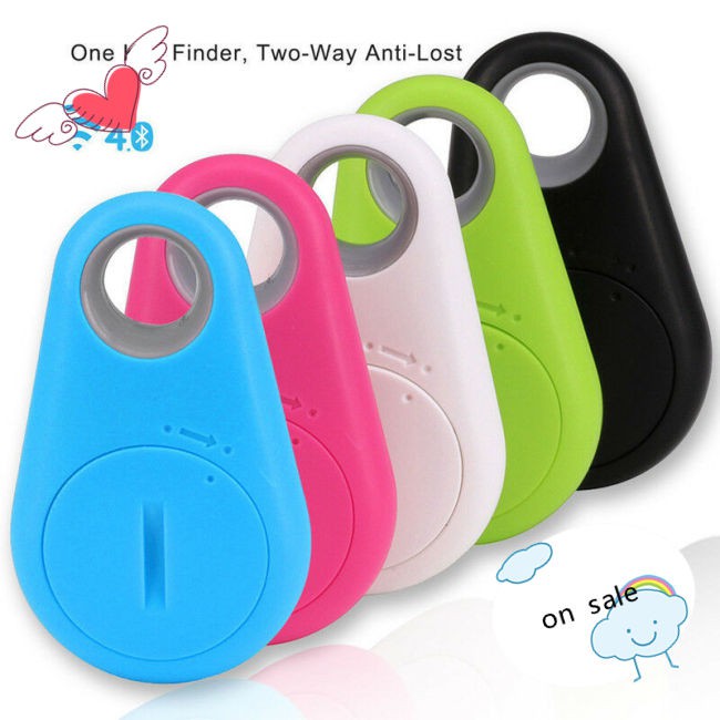 Smart Mini Waterproof Bluetooth GPS Tracker for Pet Dog Cat Keys Wallet Bag Kids