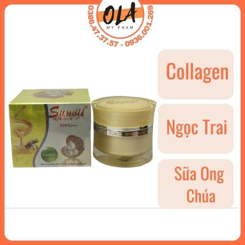 Kem dưỡng da Sumill Ngày và Đêm Tinh chất Collagen - mỹ phẩm ola