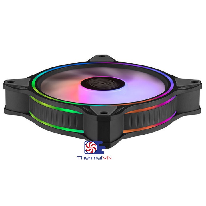 [Mã ELMS5 giảm 7% đơn 300k] Quạt Fan Case 14cm Cooler Master MasterFan MF140 HALO - Led vòng ring, hiệu ứng ARGB cực đẹp