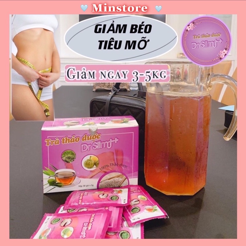 Trà Thảo Dược Dr Slim Giảm Cân Siêu Hiệu Quả (Tặng Móc Khoá Dễ Thương)