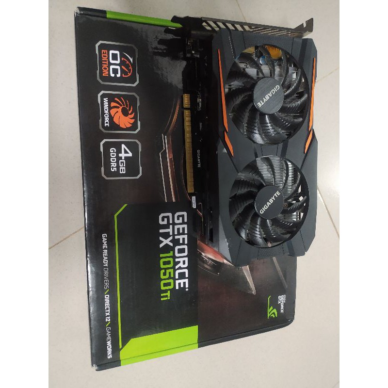 Card màn hình Gigabyte GTX 1050Ti 4gb