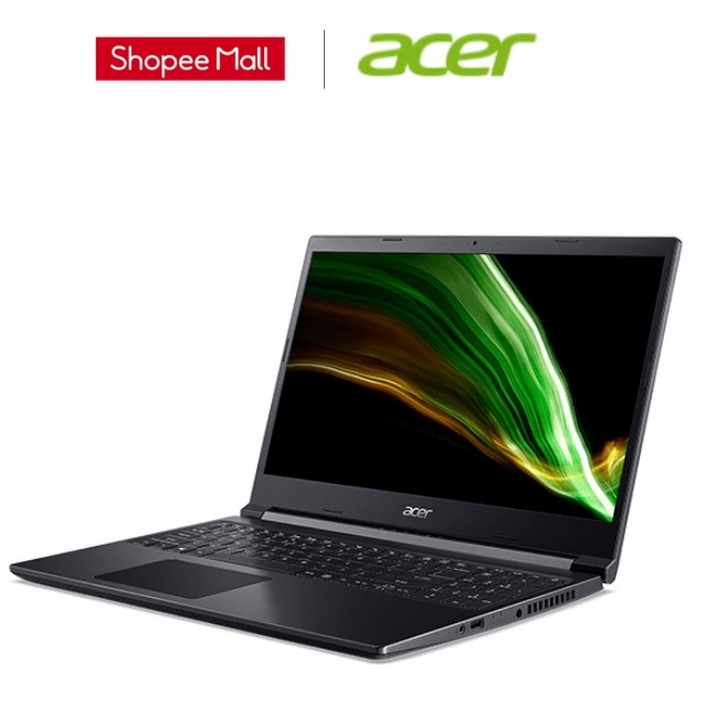 Laptop Acer Aspire 7 A715-42G-R4XX (NH.QAYSV.008)/ Đen/ AMD Ryzen 5 5500U/ RAM 8GB/ 256GB SSD/NVIDIA GTX 1650/15.6&quot; FHD