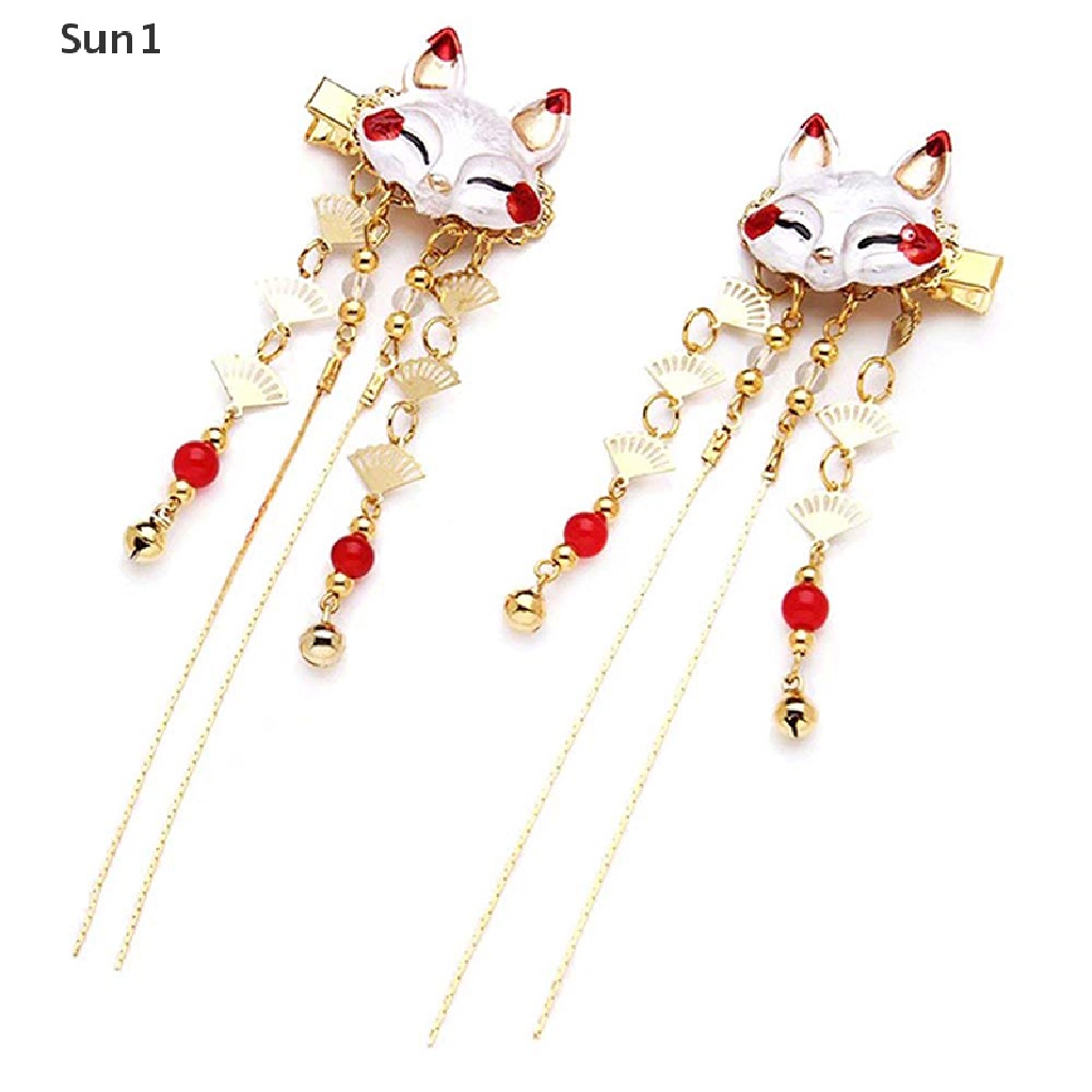 Kẹp Tóc Tua Rua Hóa Trang Sun1 &gt; Hình Thỏ Cáo Anime Nhật Bản