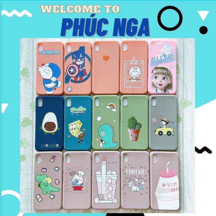 Ốp lưng siêu cute dẻo iphone Xs max