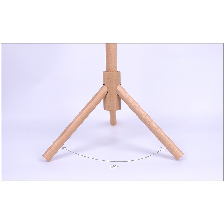Cây treo áo gỗ 3 chân | BigBuy360 - bigbuy360.vn