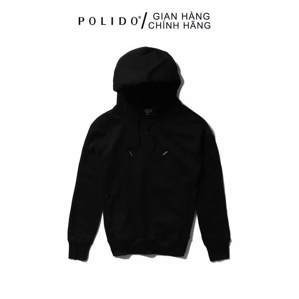 Áo Hoodie Nỉ Nam CEFFYLO Màu Đen Chất Nỉ Dày Dặn Lên Form Chuẩn