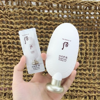 👍Whoo Brightening Gel - Kỳ tẩy da chết dưỡng trắng da Whoo