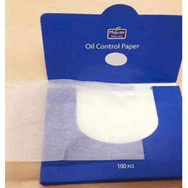 Giấy thấm dầu Mayan Oil Control Paper Than Hoạt Tính 70 miếng/ 100 miếng/ 200 miếng