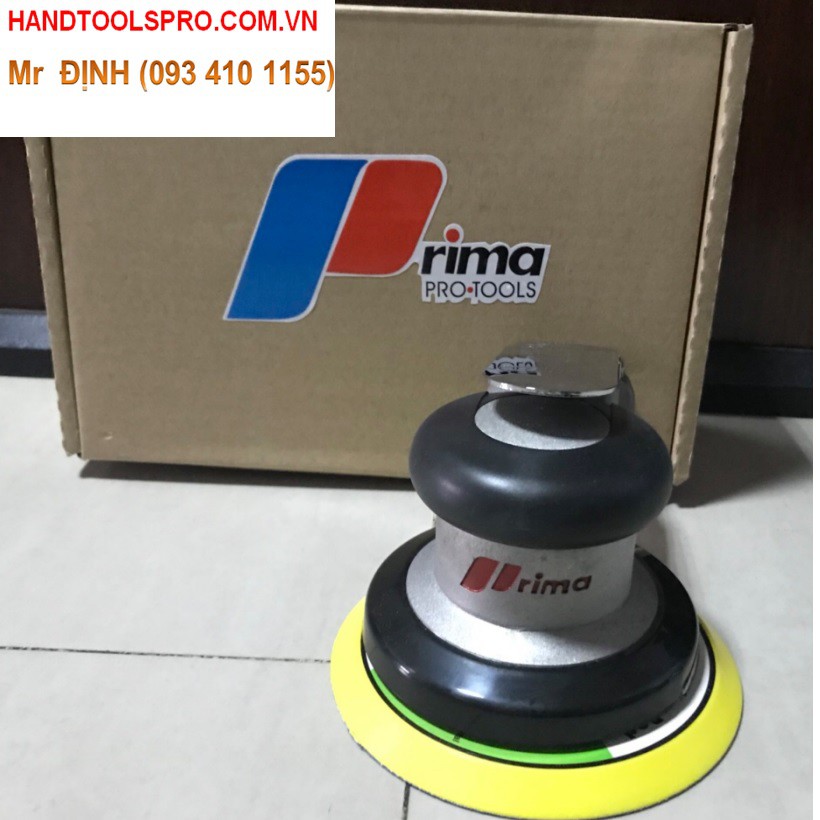 Máy chà nhám hơi tròn cốt thép 125mm Prima