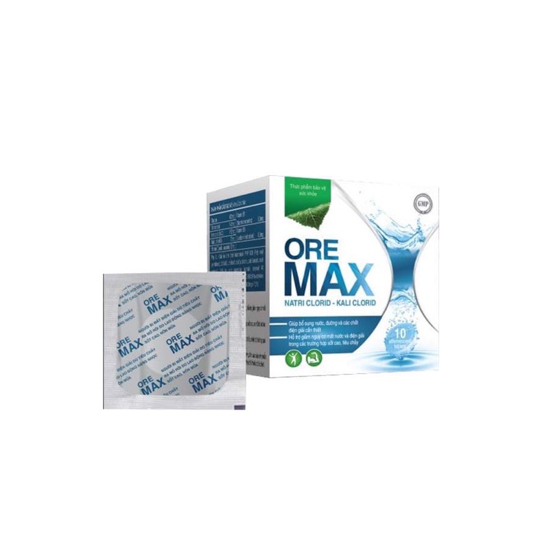 Viên sủi bù nước, điện giải Ore Max - Bổ sung cho người mất nước do sốt, chơi thể thao, vận động, tiêu chảy
