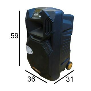 Loa kéo sansui SS1-12 kèm đôi mic bluetooth
