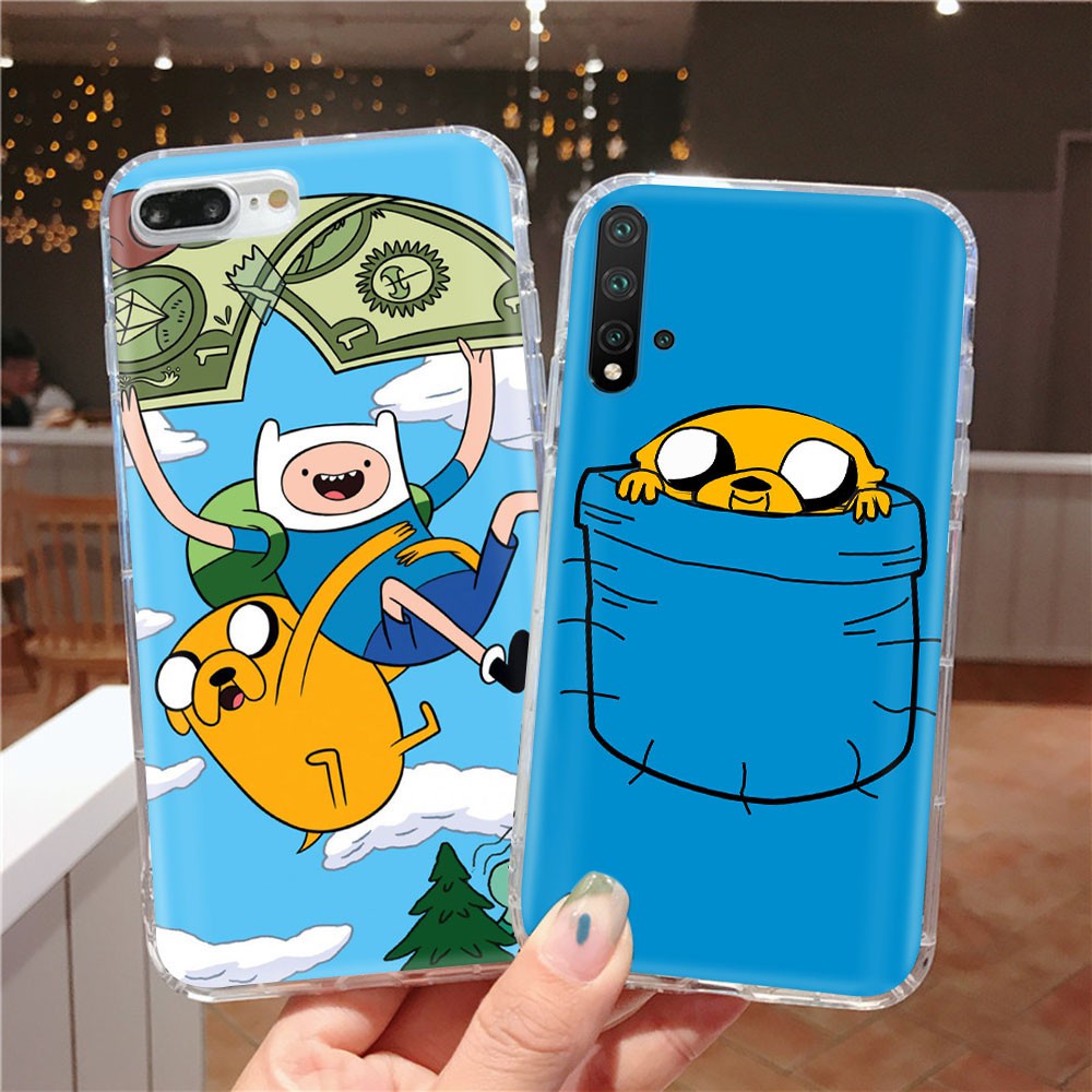 Ốp Điện Thoại Trong Suốt Họa Tiết Adventure Time At1 Cho Asus Zenfone Shot 4 Selfie Max Pro M1 M2 Plus