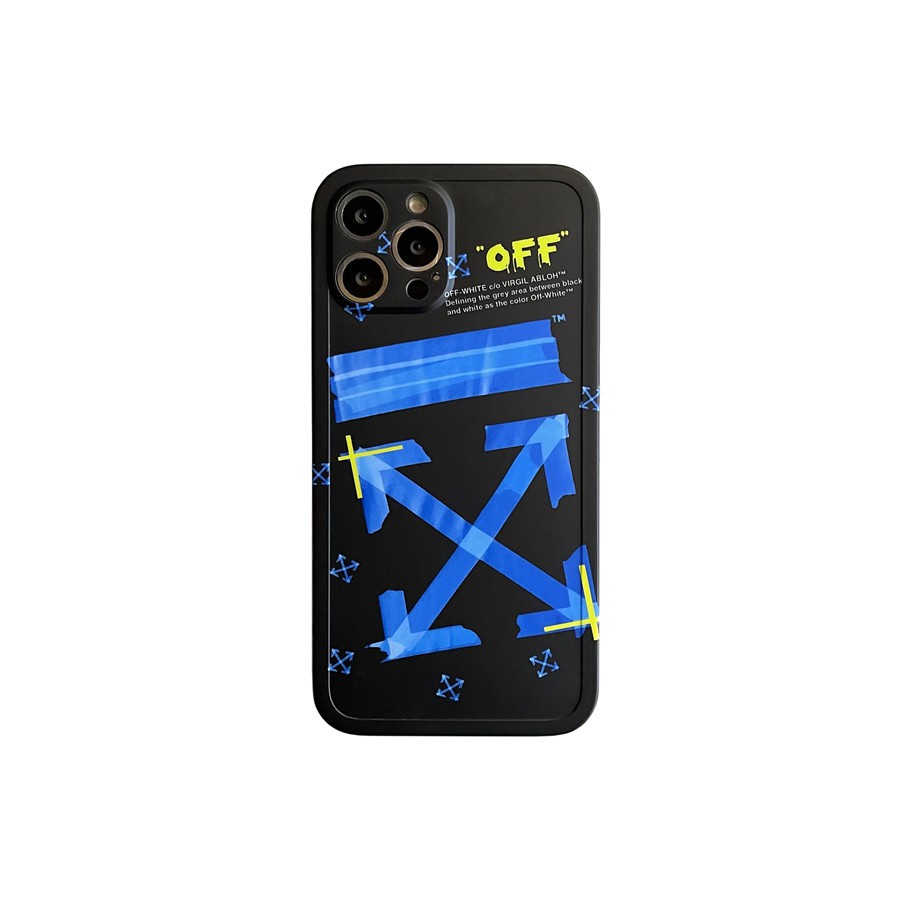 Iphone Ốp Điện Thoại Silicon Dẻo In Logo off white Cho Iphone15 pro max iphone 14 pro max iphone 13 pro max iphone 12 pro max iphone 11