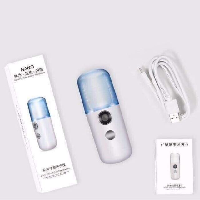 Máy Phun Sương Xông Hơi Mặt NaNo Mini Cầm Tay Hỗ Trợ Dưỡng Da Cấp Nước Tối Đa - Cam Kết Hài Lòng | BigBuy360 - bigbuy360.vn