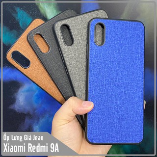 Ốp lưng cho Xiaomi Redmi 9A , giả JEAN viền TPU dẻo