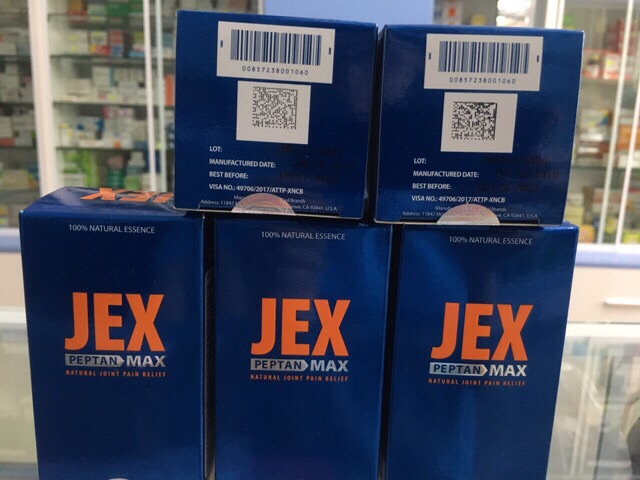 [Tích điểm chính hãng] Jex Max - Hộp 30 viên giúp tái tạo sụn khớp
