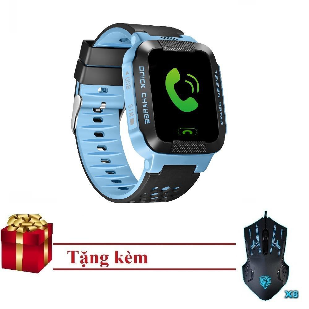 GÍA SỐC Đồng hồ định vị ecoWATCH E5 thông minh, có tiếng việt, có cảm ứng + tặng kèm chuột led cao cấp