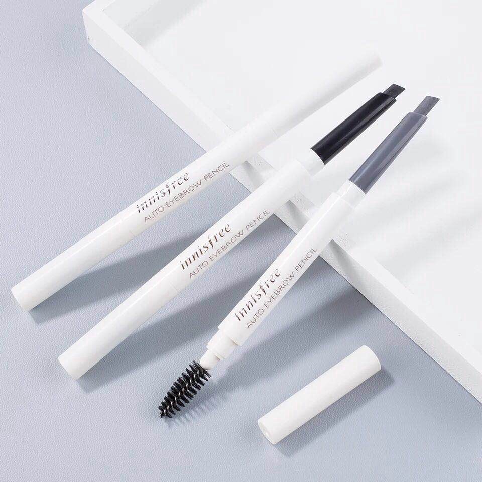 [Ready Stock] 100% ORIGINAL Innisfree Auto Pensil Alis Double Head Eyebrow Pencil