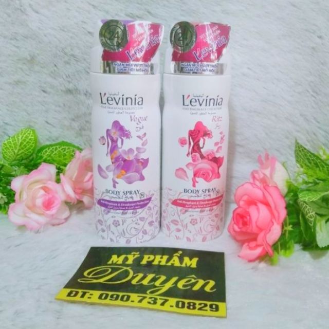 Xịt khử mùi toàn thân L'evinia(Levinia)200ml | BigBuy360 - bigbuy360.vn