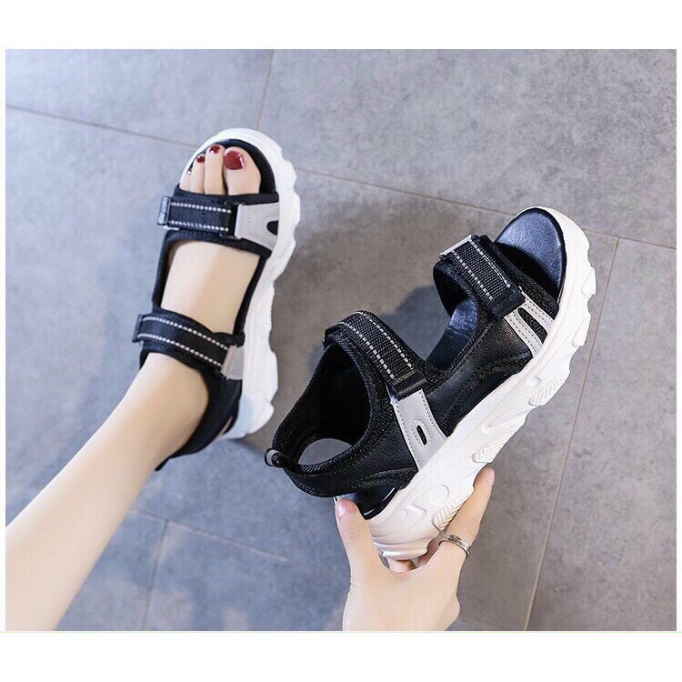 DÉP SANDAL NỮ HAI QUAI ĐẾ BÁNH MỲ SIÊU XINH XD002