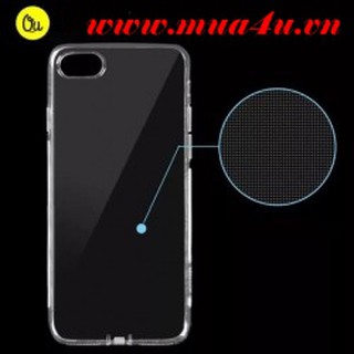 Ốp điện thoại iphone 7, 7 plus silicone trong suốt