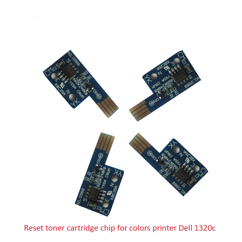 Reset Toner cartridge chip for color printer Dell 1320c Shopee Việt Nam