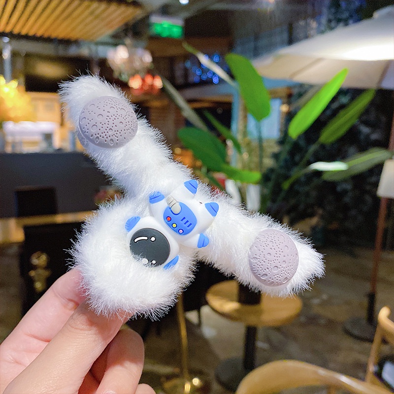 Kẹp tóc phủ lông mịn hot trend - UniLabel